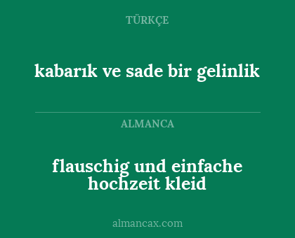 flauschig und einfache hochzeit kleid - kabarık ve sade bir gelinlik