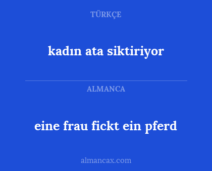 kadın ata siktiriyor - eine frau fickt ein pferd