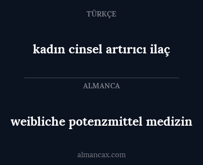 weibliche potenzmittel medizin - kadın cinsel artırıcı ilaç