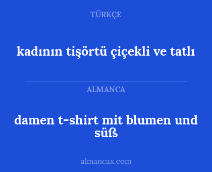 kadının tişörtü çiçekli ve tatlı - damen t-shirt mit blumen und süß
