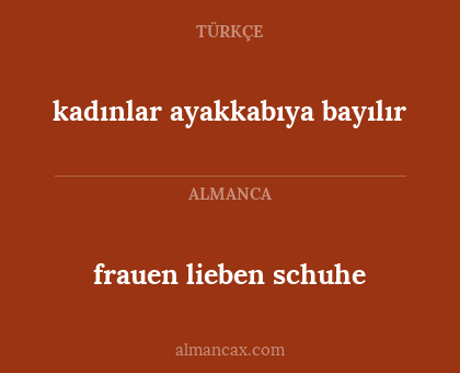 frauen lieben schuhe - kadınlar ayakkabıya bayılır