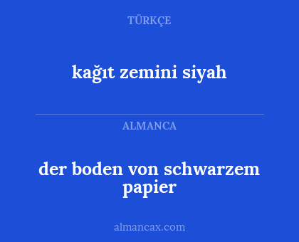 der boden von schwarzem papier - kağıt zemini siyah