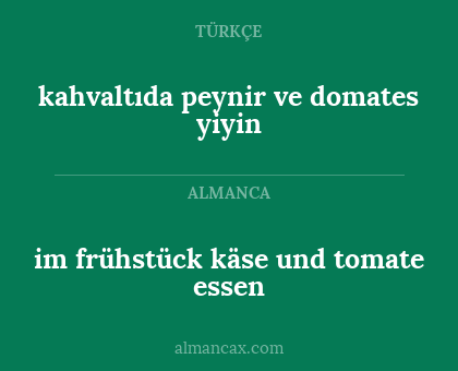 im frühstück käse und tomate essen - kahvaltıda peynir ve domates yiyin