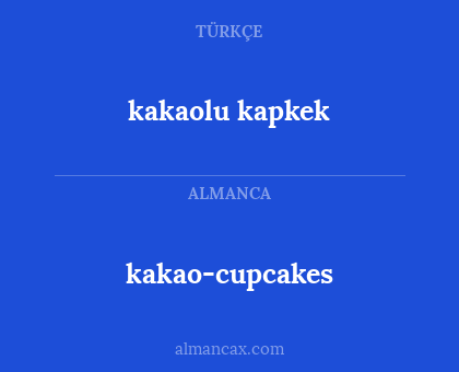 kakao-cupcakes - kakaolu kapkek