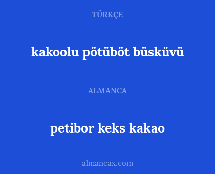 petibor keks kakao - kakoolu pötüböt büsküvü