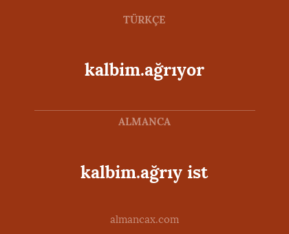 kalbim.ağrıyor - kalbim.ağrıy ist