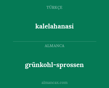 grünkohl-sprossen - kalelahanasi
