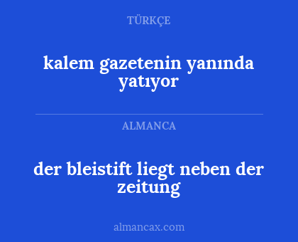 kalem gazetenin yanında yatıyor - der bleistift liegt neben der zeitung