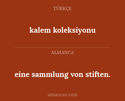 kalem koleksiyonu - eine sammlung von stiften.