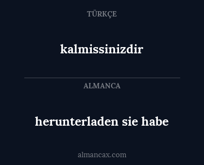herunterladen sie habe - kalmissinizdir