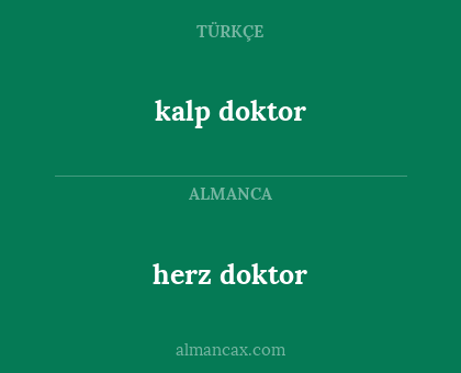 herz doktor - kalp doktor