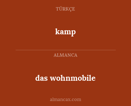 kamp - das wohnmobile