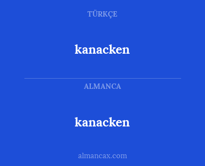 kanacken - kanacken