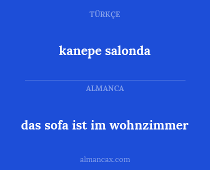kanepe salonda - das sofa ist im wohnzimmer