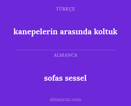 sofas sessel - kanepelerin arasında koltuk
