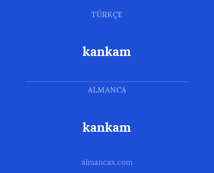 kankam - kankam