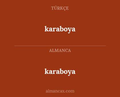 karaboya - karaboya