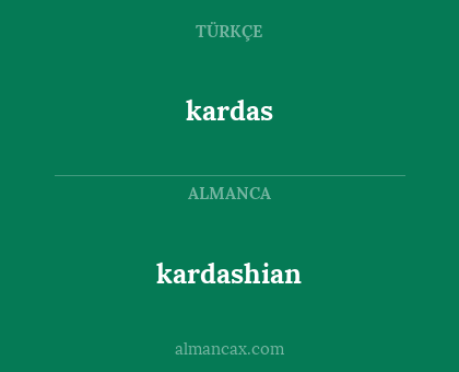 kardas - kardashian