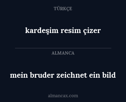 kardeşim resim çizer - mein bruder zeichnet ein bild