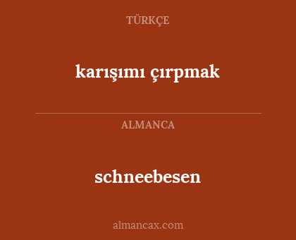 schneebesen - karışımı çırpmak