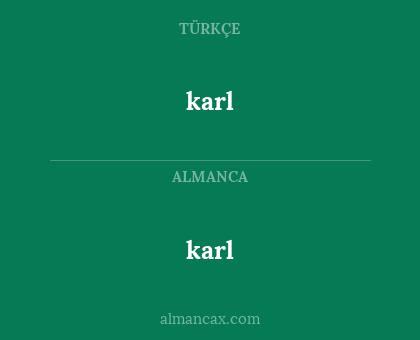 karl - karl