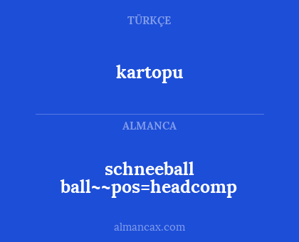 kartopu - schneeball ball~~pos=headcomp