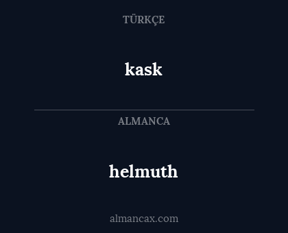 helmuth - kask
