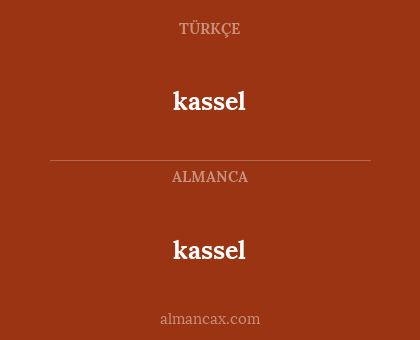 kassel - kassel