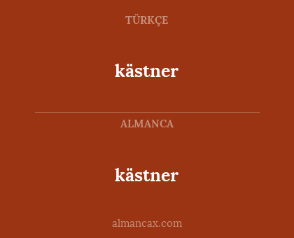 kästner - kästner