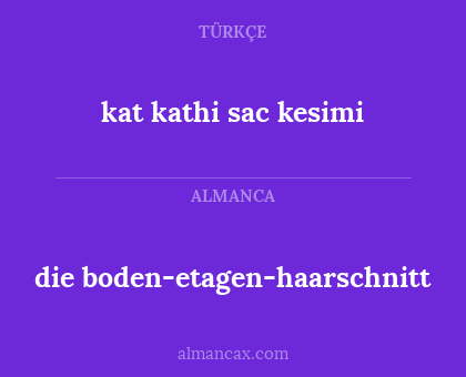 die boden-etagen-haarschnitt - kat kathi sac kesimi