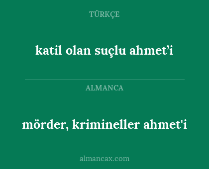 katil olan suçlu ahmet’i - mörder, krimineller ahmet'i