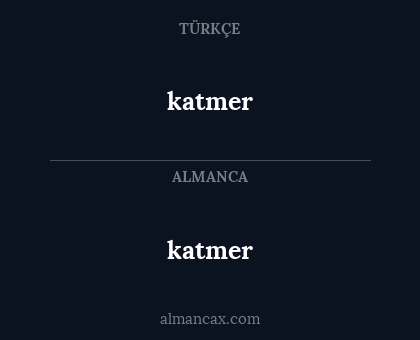 katmer - katmer