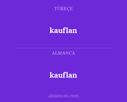 kauflan - kauflan