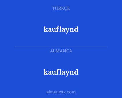 kauflaynd - kauflaynd