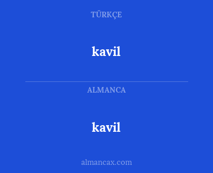 kavil - kavil