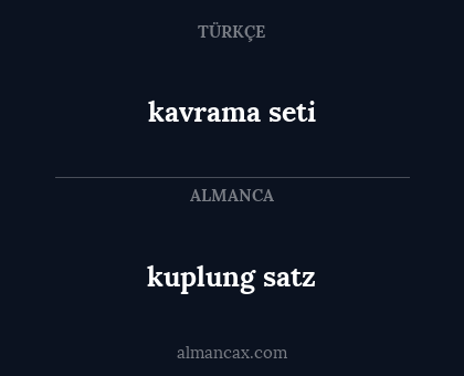 kuplung satz - kavrama seti