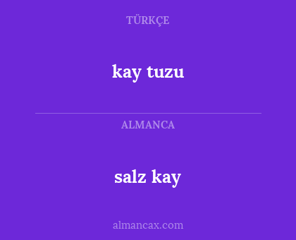 kay tuzu - salz kay