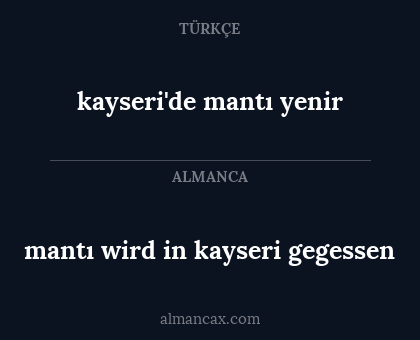 mantı wird in kayseri gegessen - kayseri'de mantı yenir