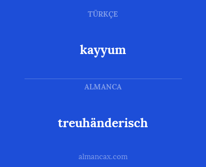 kayyum - treuhänderisch