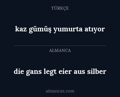 kaz gümüş yumurta atıyor - die gans legt eier aus silber