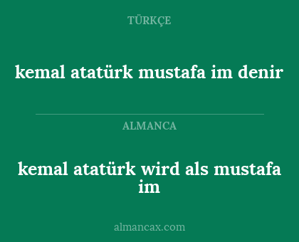 kemal atatürk wird als mustafa im - kemal atatürk mustafa im denir