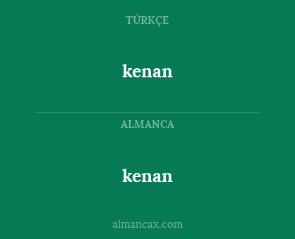 kenan - kenan