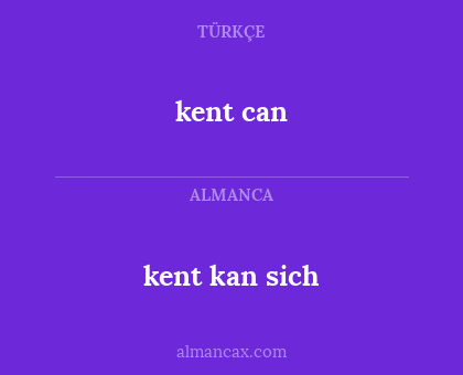 kent kan sich - kent can