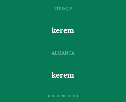 kerem - kerem