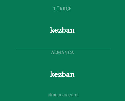 kezban - kezban