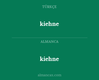 kiehne - kiehne