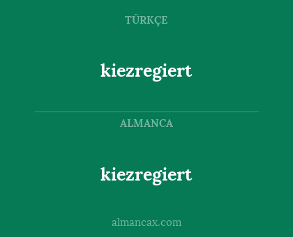 kiezregiert - kiezregiert