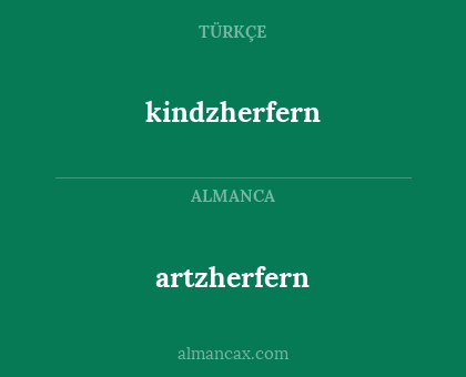 artzherfern - kindzherfern