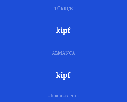 kipf - kipf