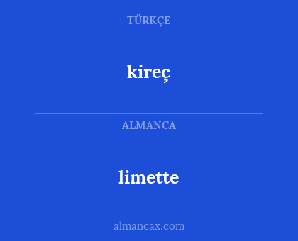 limette - kireç